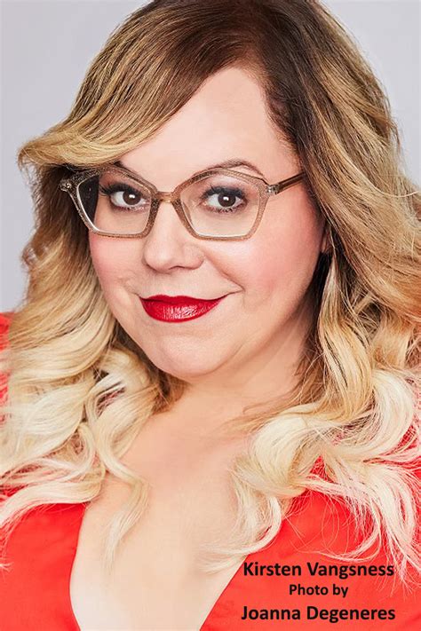 Interview: Actress/Writer/Theatre Lover Kirsten Vangsness Stars。